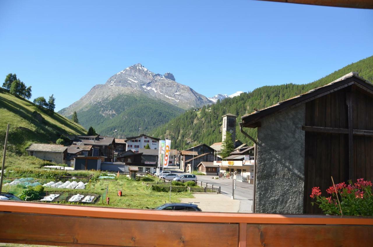 Haus Wiedersehen, Weissmies Leilighet Saas-Grund Eksteriør bilde